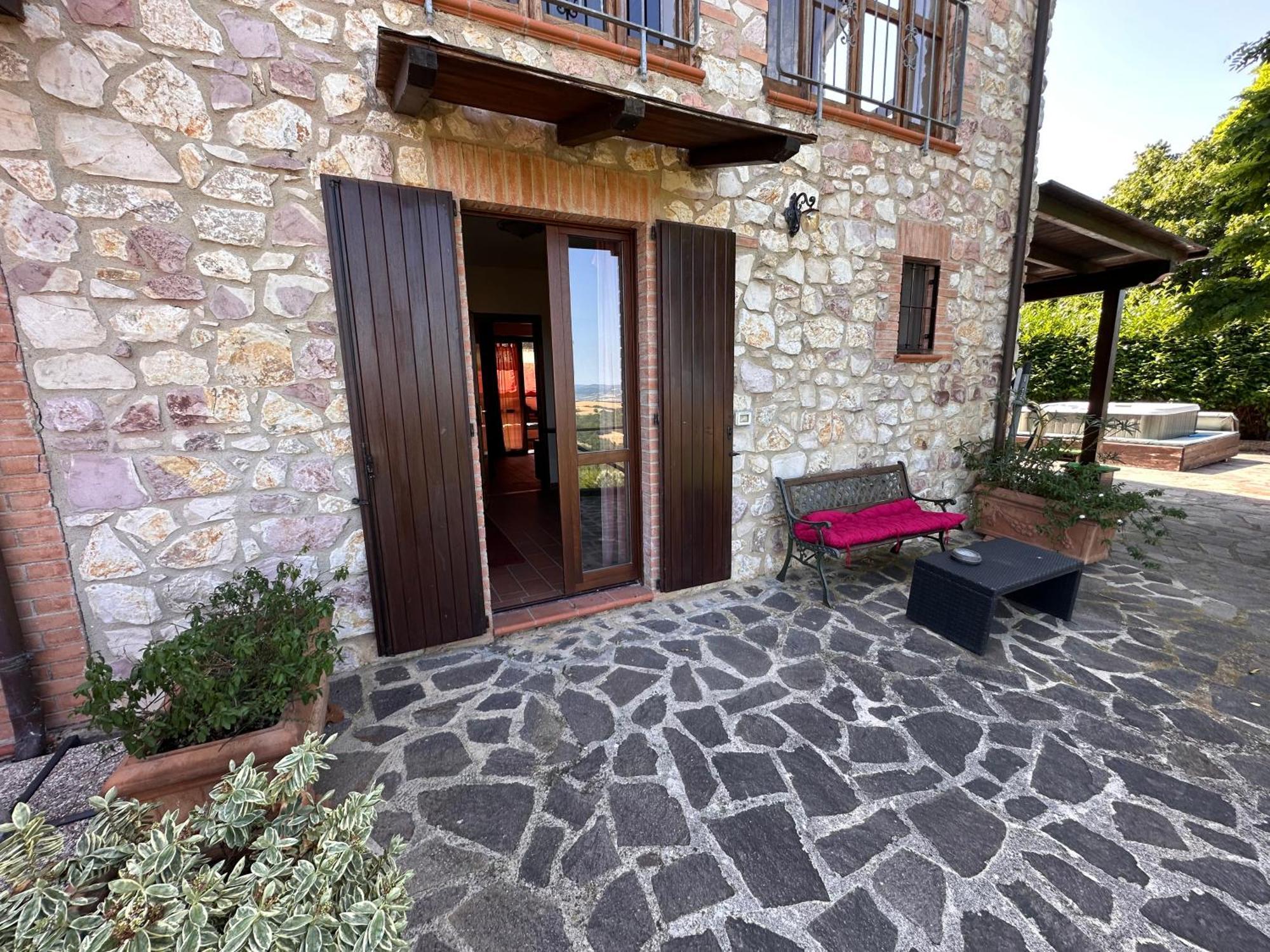 B&B Casale Roshlee Gualdo Cattaneo Bagian luar foto